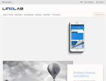 Tablet Screenshot of linelab.org